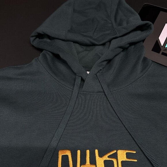 Nike Club Fleece Pullover Soccer Hoodie FB6574-328 Green Men’s Sizes - Picture 3 of 8